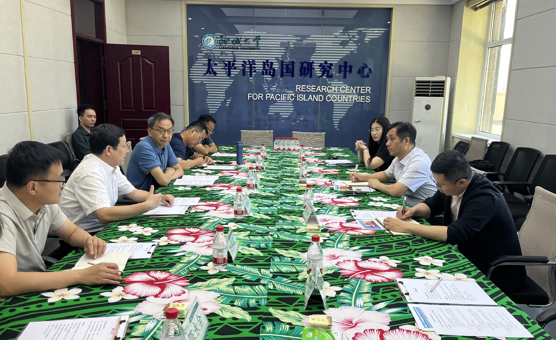 刘昕博士率代表团访问中国-太平洋岛国应对气候变化合作中心（气合中心）及聊城大学太平洋岛国研究中心-202506-2 - 副本.jpg